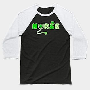 Nurse St. Patrick's Day Baseball T-Shirt